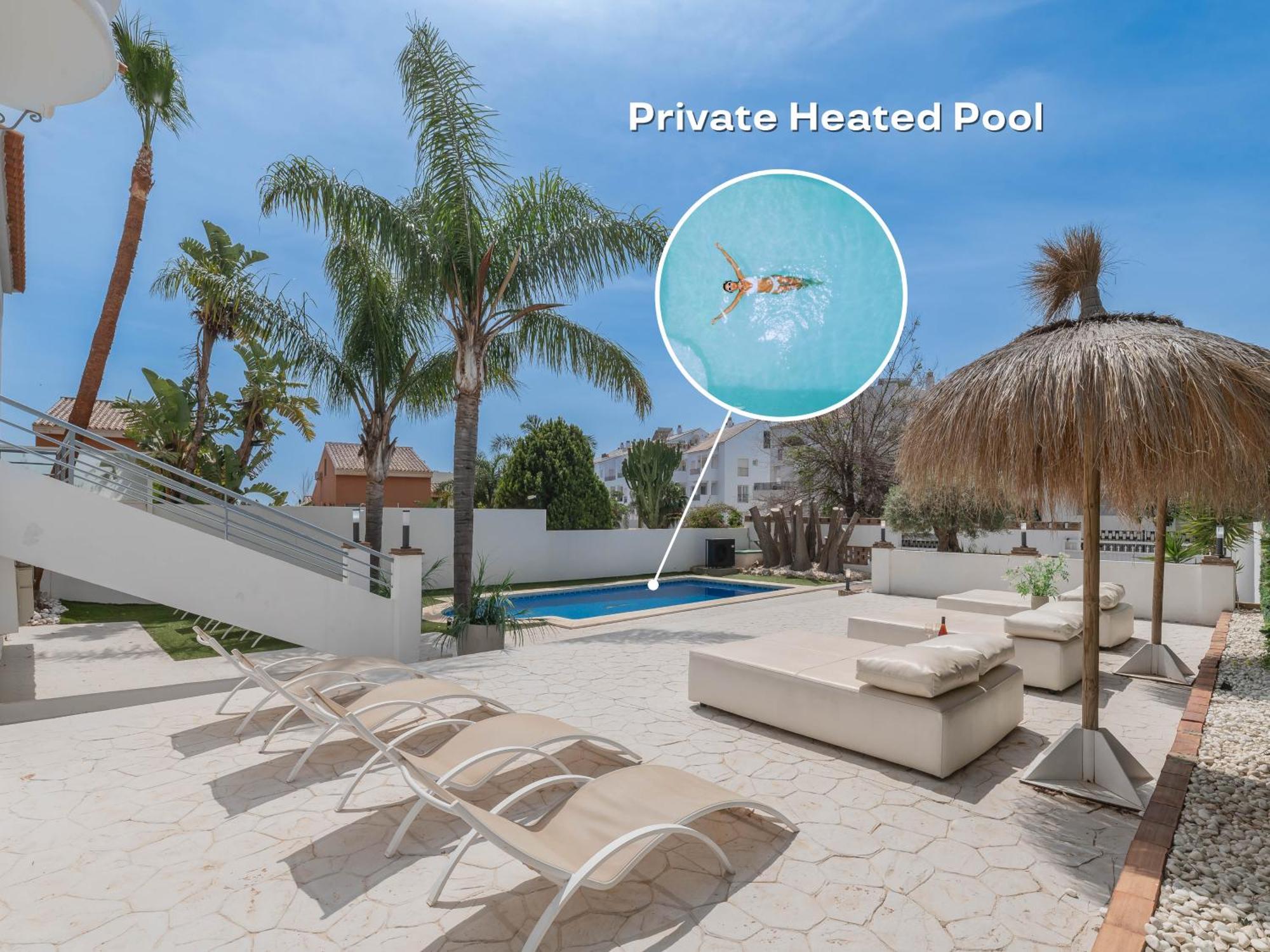 Vacation Marbella I Sunny Camelia Villa Heated Pool, Recently Renovated, Best Residential Neighborhood In Benalmadena, Short Walk To The Beach, Cinema Room Exterior foto